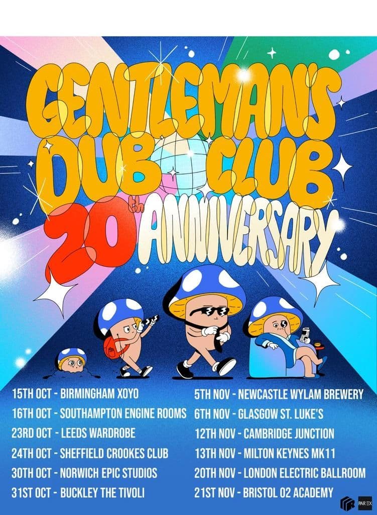 Youth Club Disco poster at Crookes Social Club