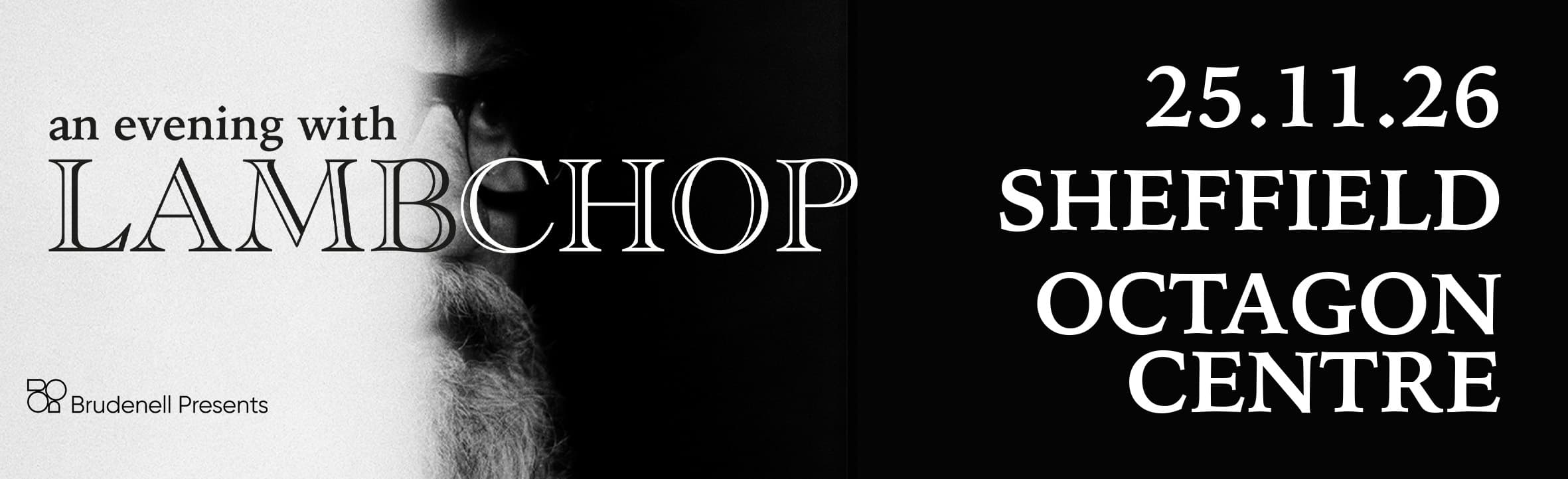 Lambchop poster at Sheffield Octagon