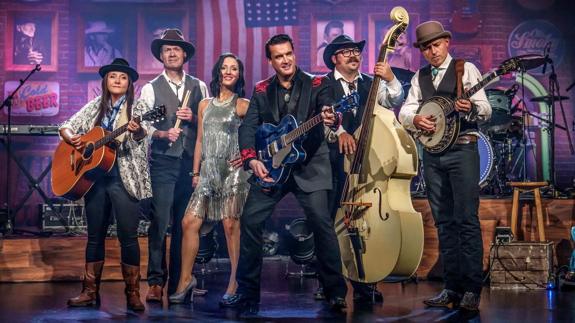 A Country Night in Nashville poster at City Hall