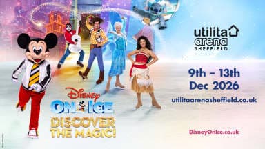 Disney on Ice Presents: Discover the Magic poster at Utilita Arena Sheffield
