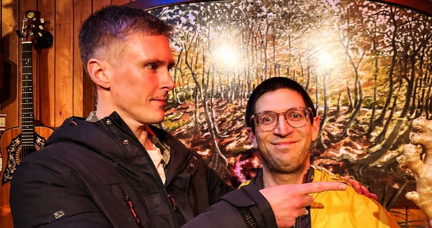 An evening with Gideon Conn & Ben P Williams at Cafe No9 — CAFE NO9