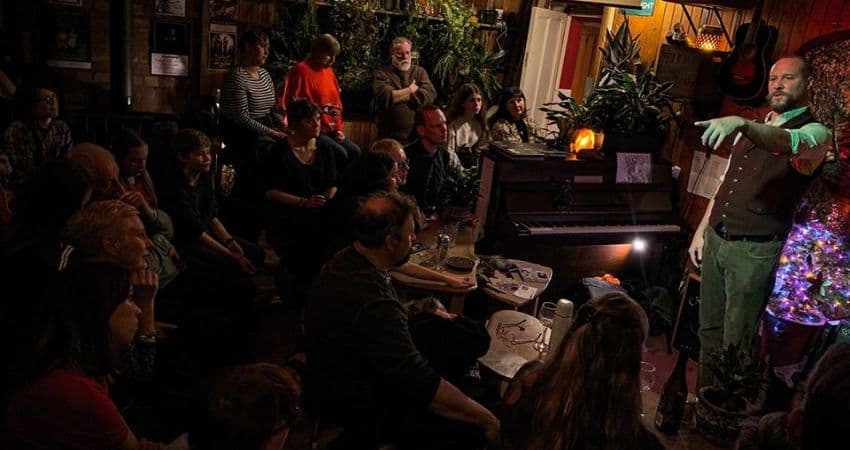 A Christmas Carol - Story told by Jason Buck — CAFE NO9