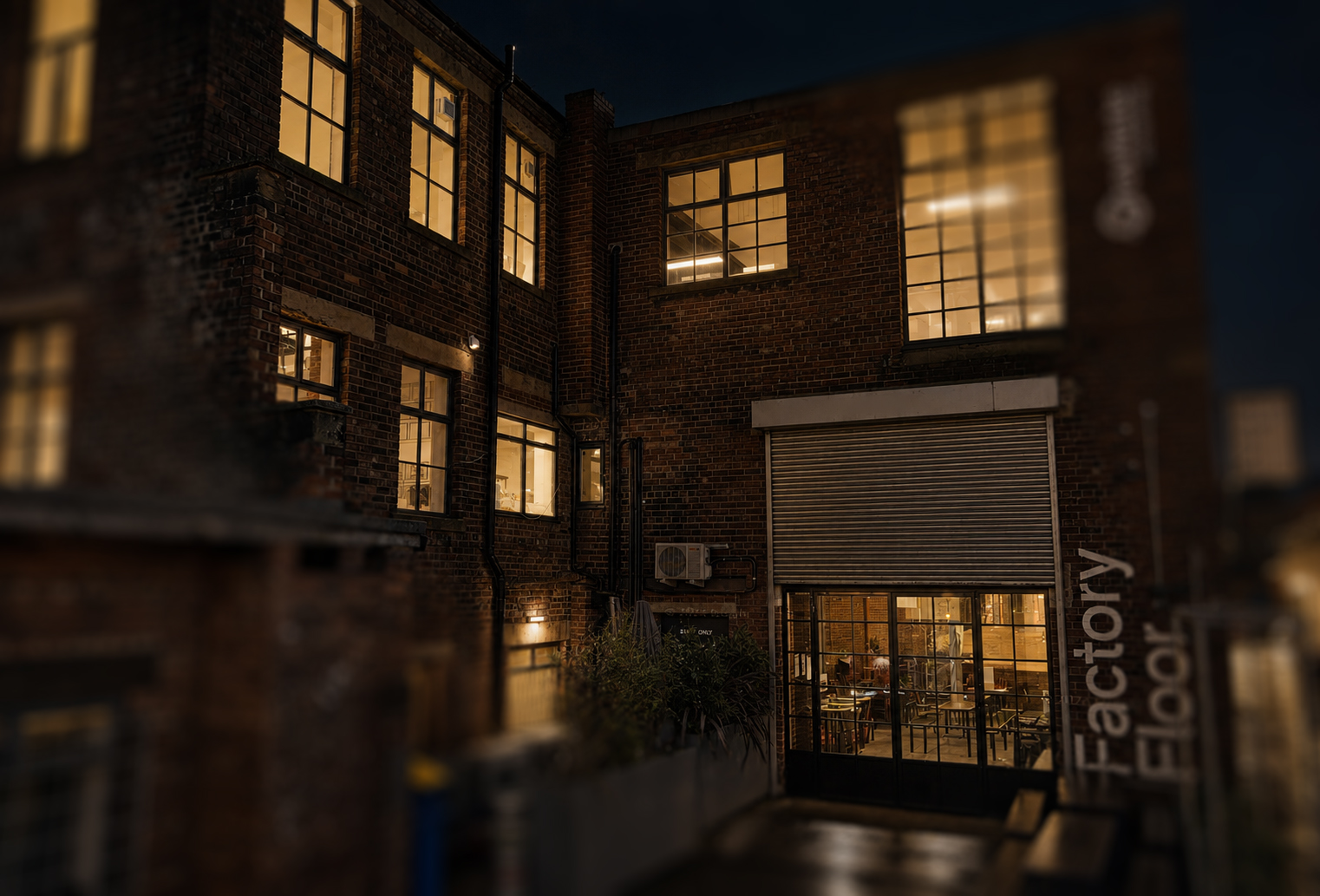 Industrial laboratory style cocktail bar inside Factory Floor for Kelham Pride 2026 in Sheffield